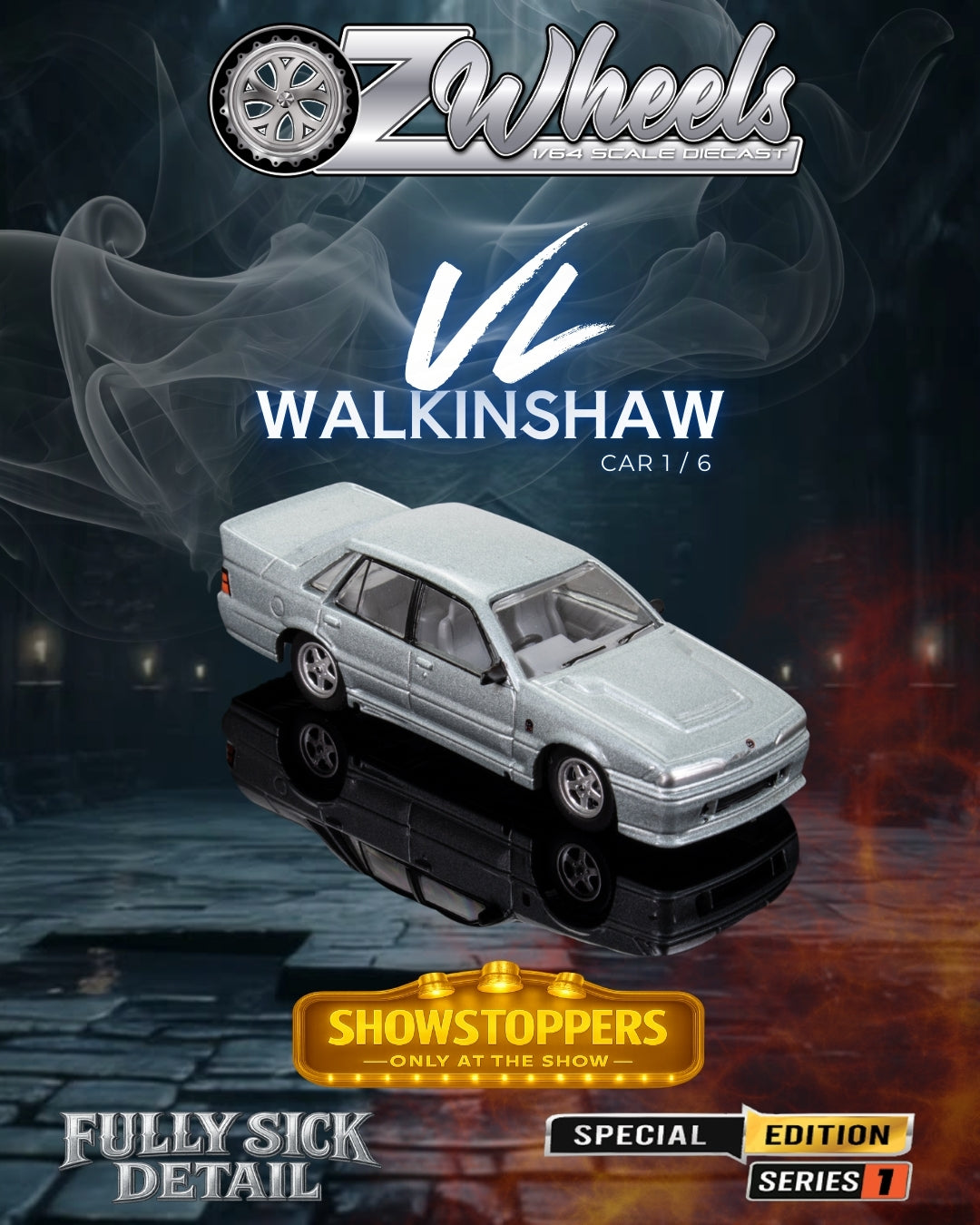 1:64 Ozwheels Show Stoppers Series 1 ASST