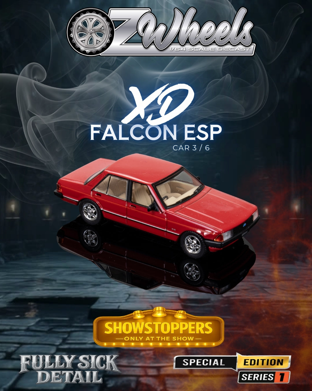 1:64 Ozwheels Show Stoppers Series 1 ASST