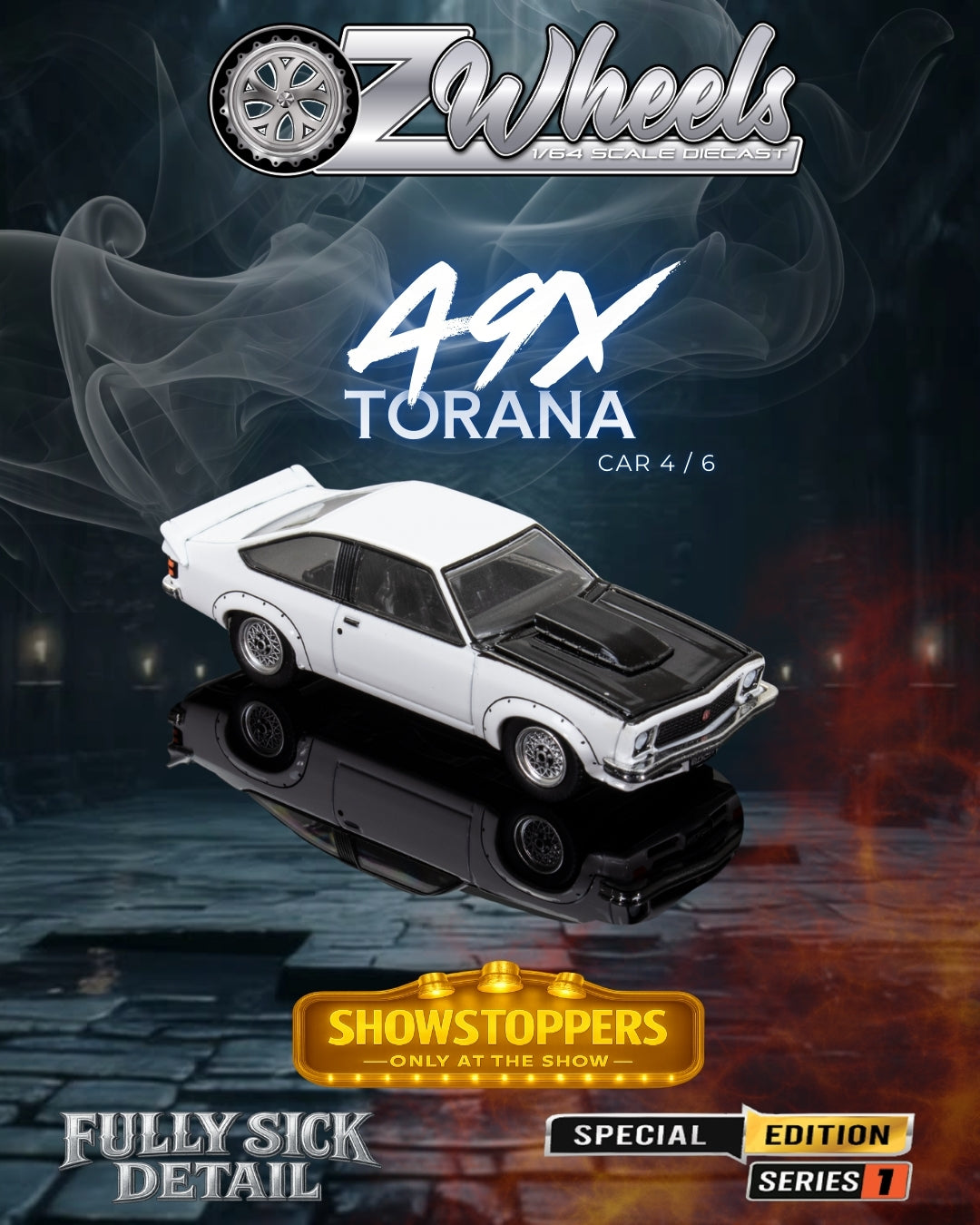 1:64 Ozwheels Show Stoppers Series 1 ASST