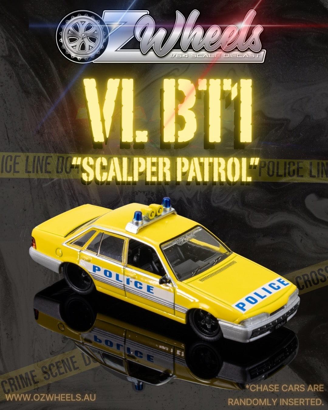 1:64 Ozwheels VL BT1 "Scalper Patrol" Police Car
