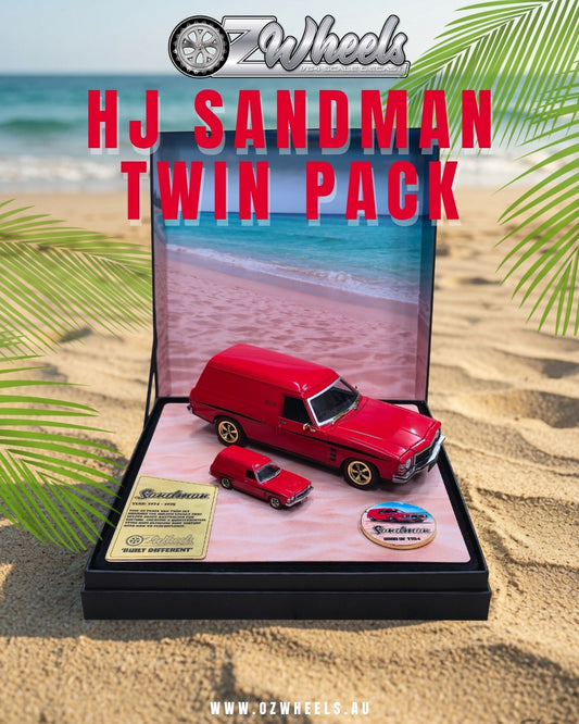 Exclusive Ozwheels 1:24 and 1:64 Sandman Twin Box Set