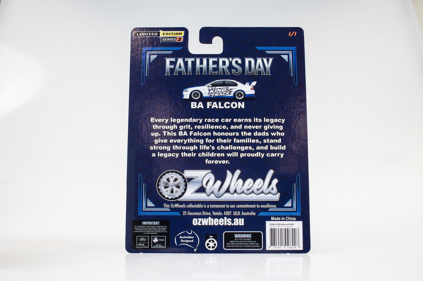 1:64 Ozwheels ‘Fathers Day’ BA Falcon