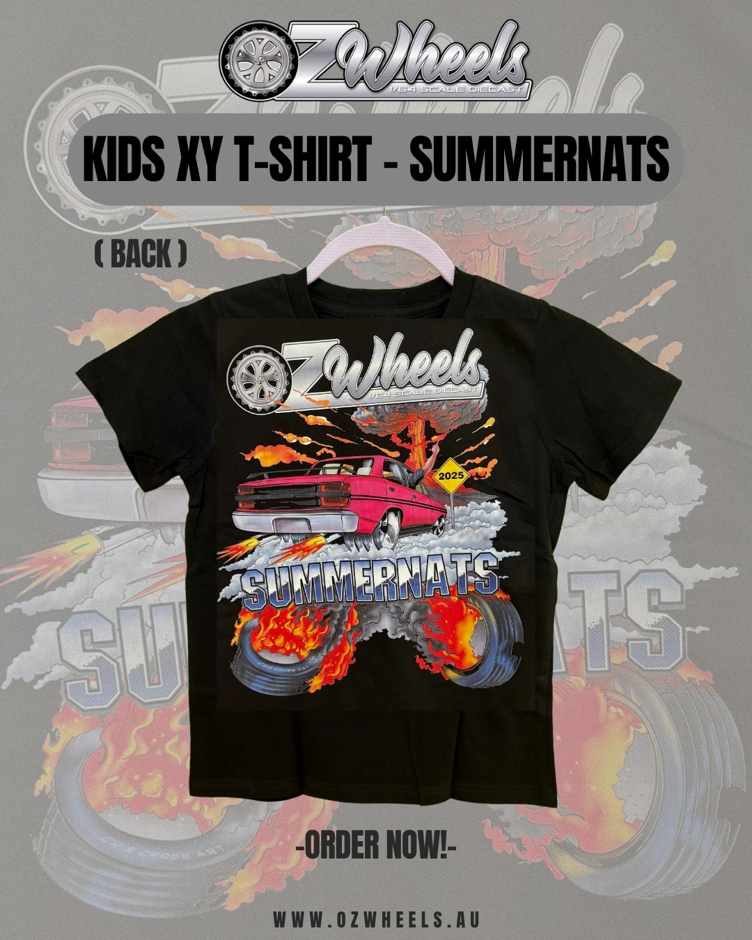 Kids Ozwheels XY T-Shirt - SUMMERNATS