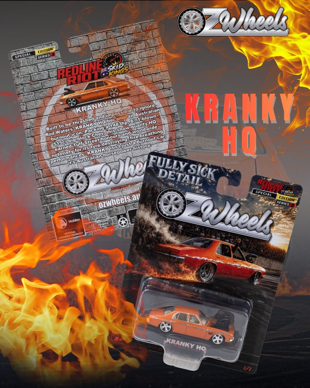1:64 Ozwheels Kranky HQ