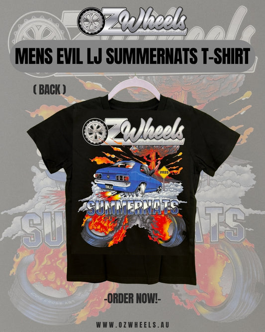 Mens T-Shirt Ozwheels Evil LJ - SUMMERNATS