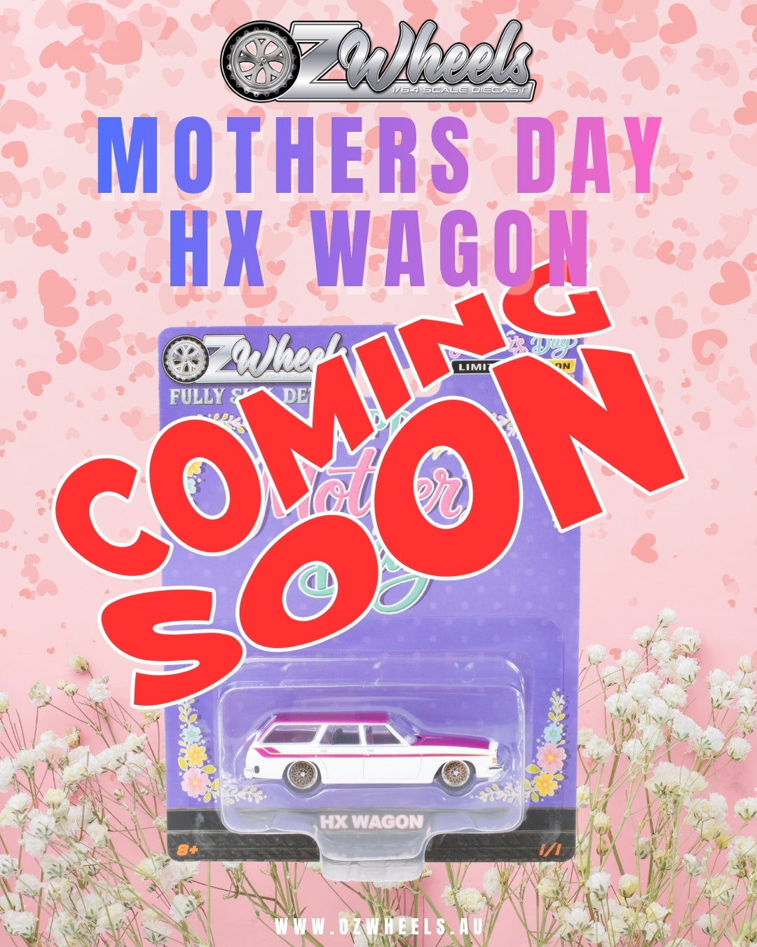 1:64 Ozwheels Exclusive 2026 Mothers Day HX Wagon