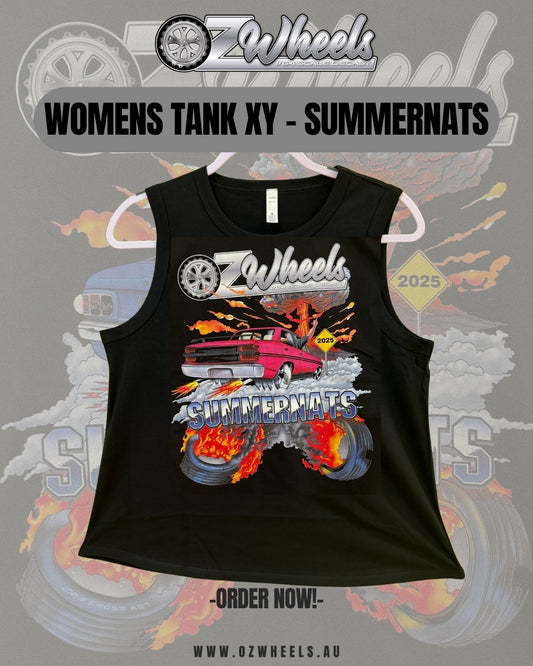Womens Crop Ozwheels XY - SUMMERNATS