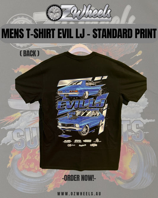 Mens T-Shirt Evil LJ - Standard Print