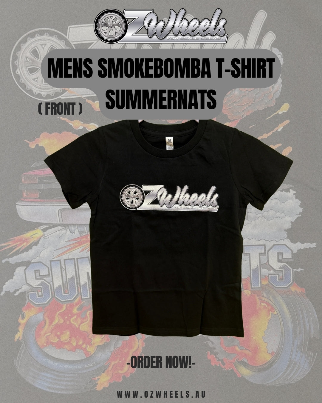 Men’s T-Shirt Ozwheels Smokebomba- SUMMERNATS