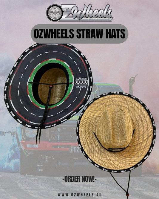 OzWheels Straw Hats